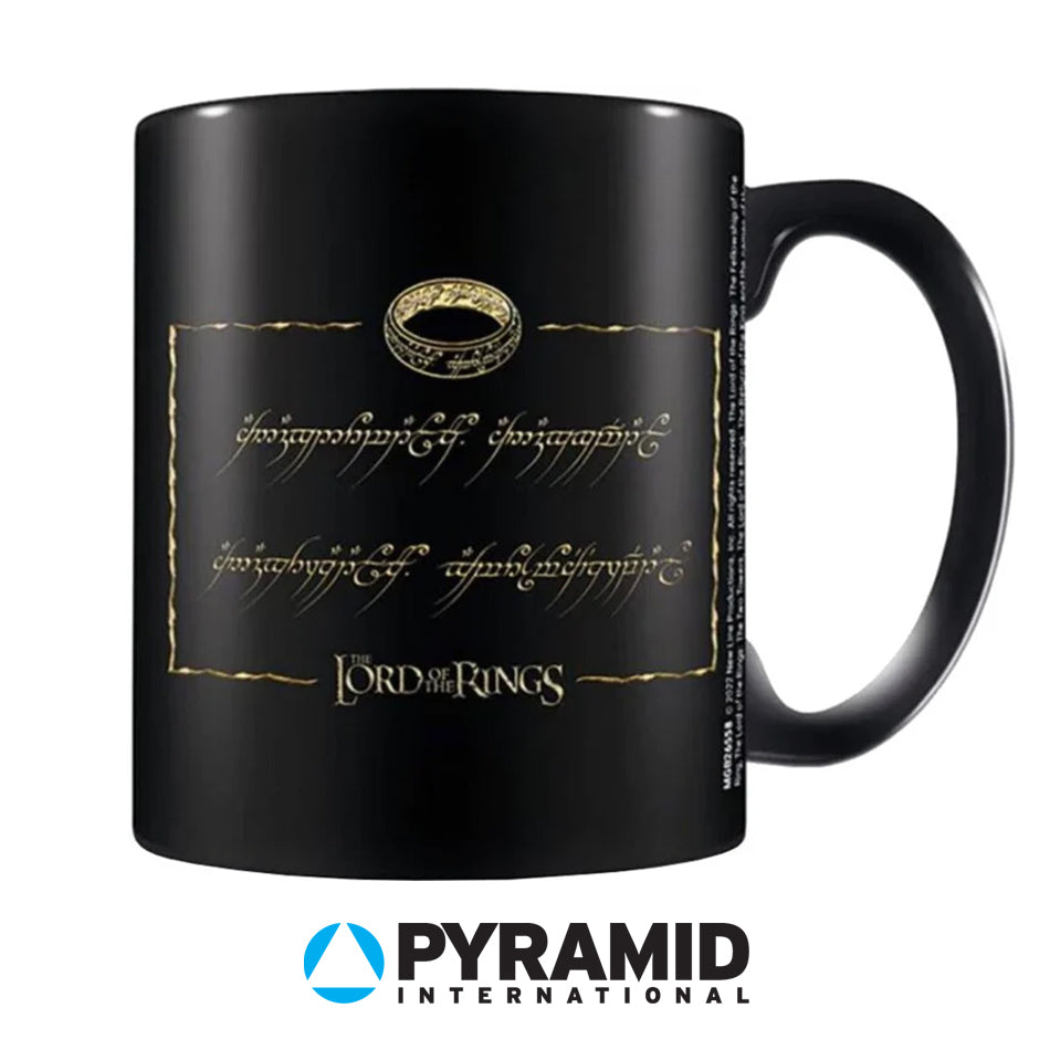 Tasse - The Lord of the Rings - L'Anneau et Texte Elfique 11oz