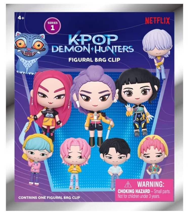 Sac Mystère - kpop Demon Hunters - Porte-clés Figurine Clip pour Sac à Dos Série 1