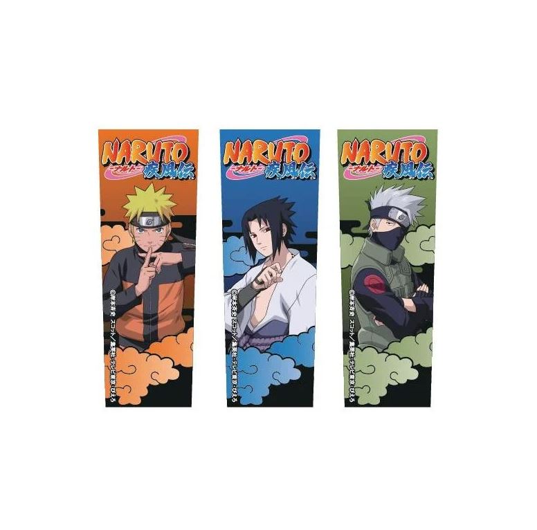 Baguettes - Naruto Shippuden - Sasuke, Naruto et Kakashi Ensemble de 3 Paires 21cm