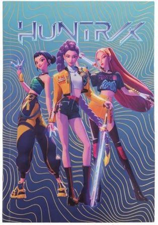 Carnet de Notes - Kpop Demon Hunter - Groupe Huntrix 120 Pages