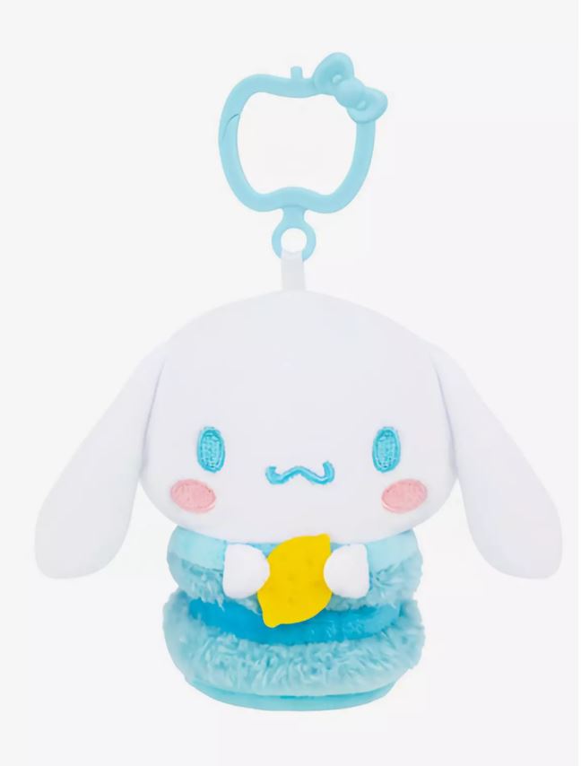 Peluche - Sanrio Hello Kitty and Friends - Macaron Serie 4 Cinnamoroll Clip 4"