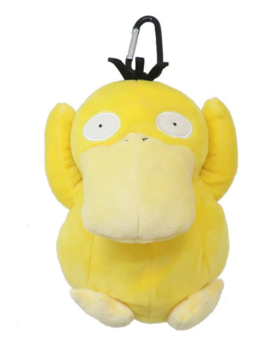 Pochette - Pokémon Pocket Monsters - Psyduck/Koduck en Peluche avec Clip 8"