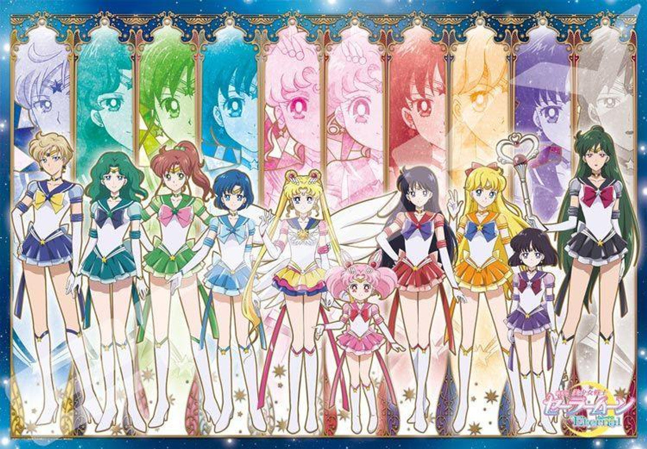 Casse-tête - Sailor Moon - Art Crystal en Vitrail 300 Pièces