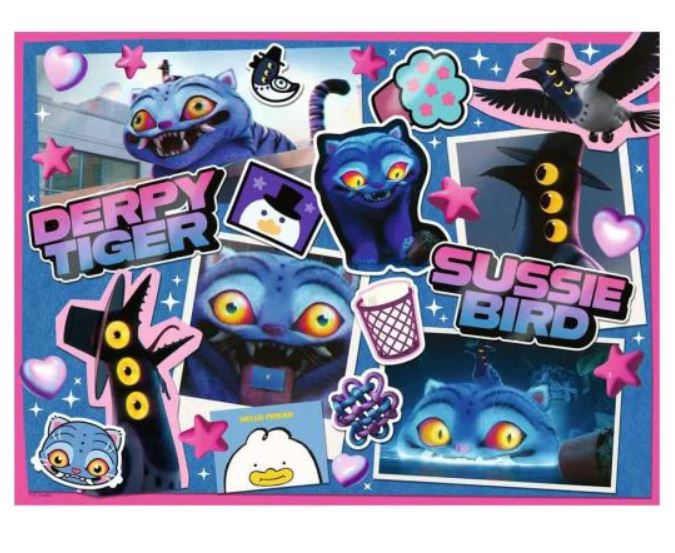 Casse-tête - Kpop Demon Hunters - Derpy et Sussie XXL 300 Pièces Premium