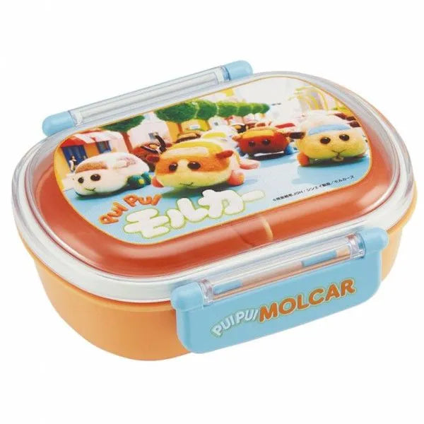 Bento Box - Pui Pui Molcar - Assorted Characters with Divider 360ml *Clearance*