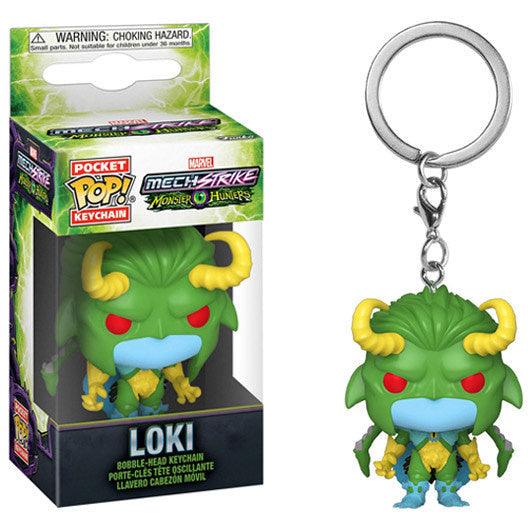 Funko Pocket Pop! Keychain - Marvel Mech Strike Monster Hunters - Loki *CLEARANCE*