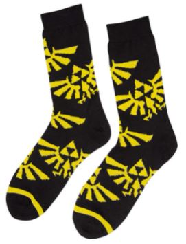 chez-rhox-geek-stop-socks-nintendo-the-legend-of-zelda-hyrule-black-yellow.JPG