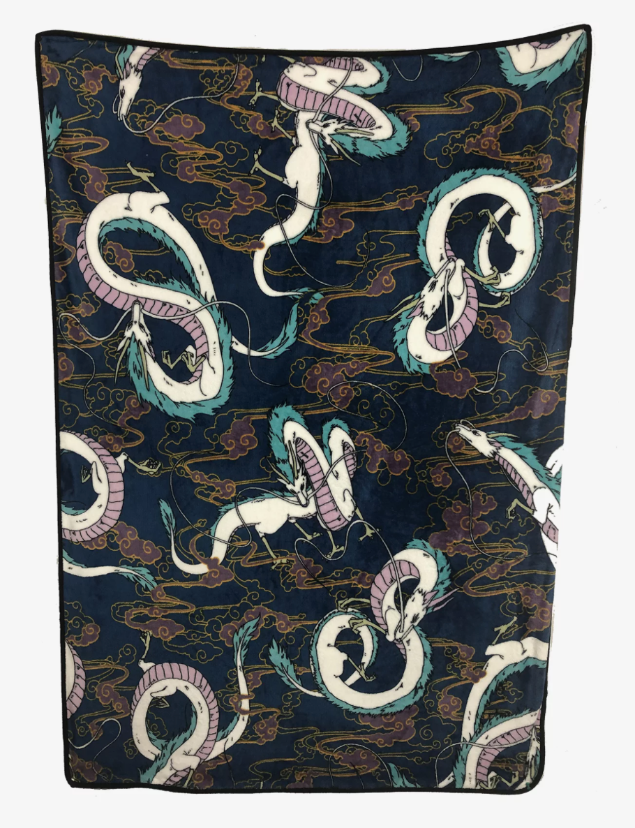 chez-rhox-geek-stop-blanket-studio-ghibli-spirited-away-haku-the-dragon-kuhaku-fleece-throw.png