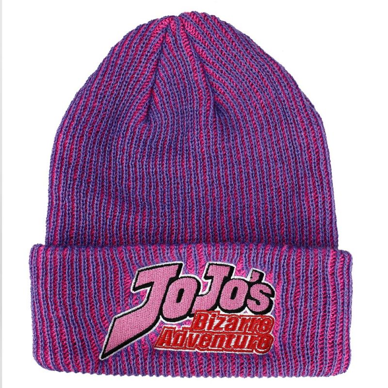 chez-rhox-geek-stop-beanie-winter-hat-jojos-bizarre-adventure-knit-logo à-pink-purple.jpg
