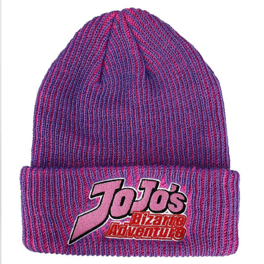 chez-rhox-geek-stop-beanie-winter-hat-jojos-bizarre-adventure-knit-logo à-pink-purple.jpg