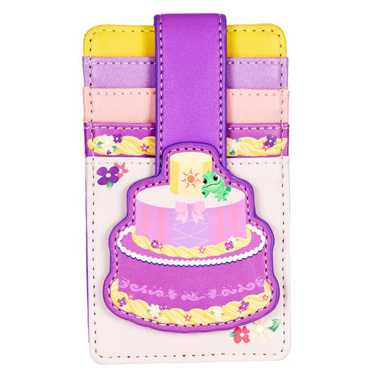 chez-rhox-geek-stop-card-holder-disney-princess-rapunzel-tangled-cake-purple-yellow-pink-in-fake-leather-1.jpg