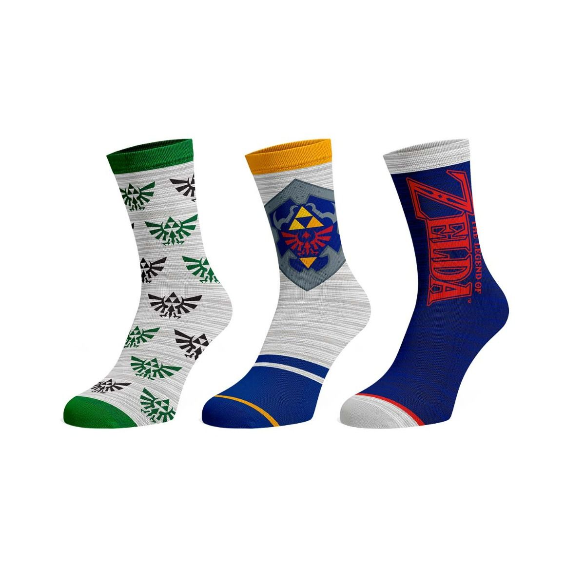 chez-rhox-geek-stop-socks-nintendo-the-legend-of-zelda-logo-shield-and-emblem-of-hyrule-3-pairs-crew-tube.jpg