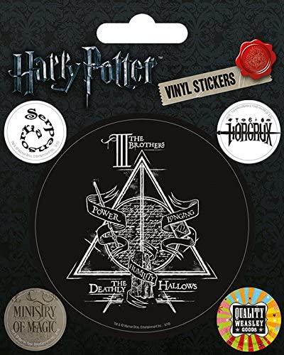 Sticker mural HARRY POTTER - Sticker mural rubans des reliques de la Sticker mural HARRY POTTER - Sticker mural rubans des reliques de la