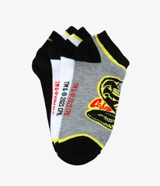 chez-rhox-geek-stop-socks-cobra-kai-logo-stike-hard-strike-fast-no-mercy-5-pair-ankle-2.JPG