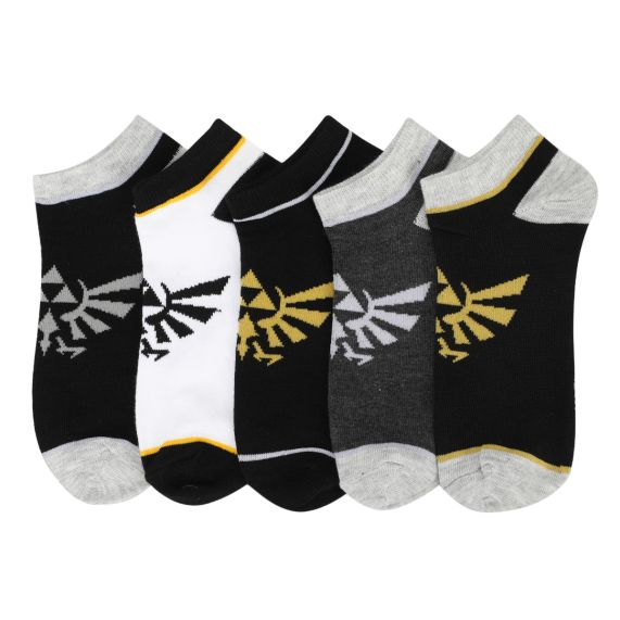 chez-rhox-geek-stop-socks-nintendo-the-legend-of-zelda-hyrule-emblem-gray-black-white-yellow.jpg