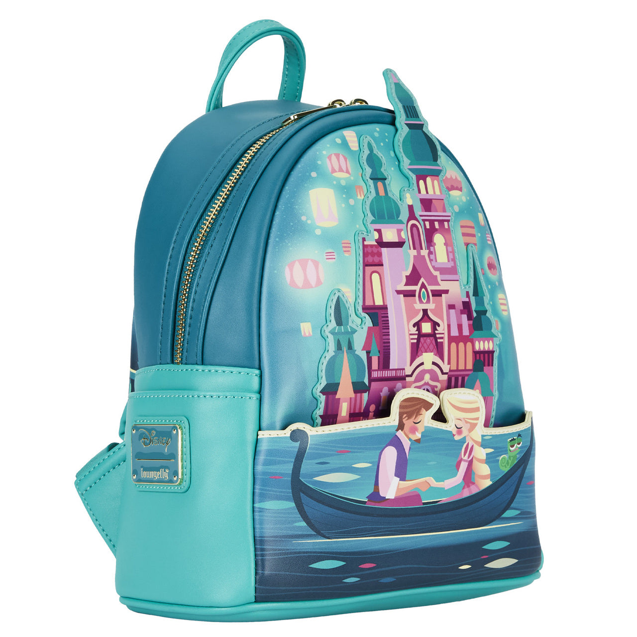 chez-rhox-geek-stop-mini-backpack-disney-tangled-glow-in-the-dark-castle-faux-leather-2.jpg