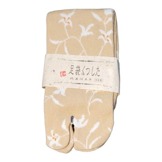 chez-rhox-geek-stop-socks-tabi-lily-flowers-pattern-beige-white-23-25cm.jpg