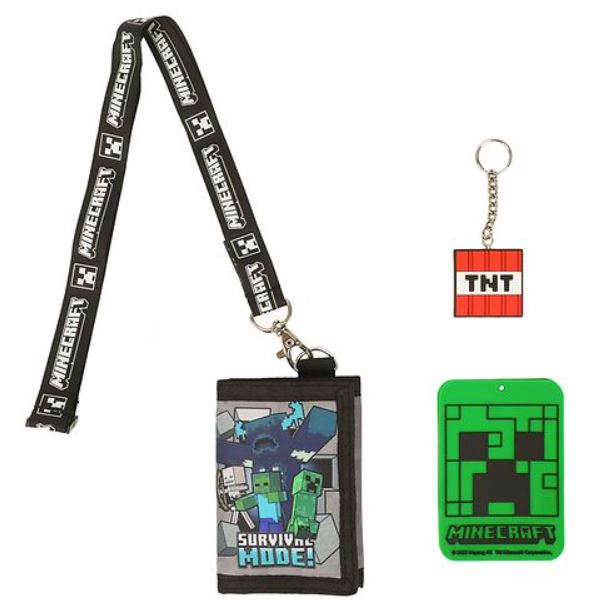 chez-rhox-geek-stop-wallet-minecraft-survival-mode-trifold-fabric-tnt-keychain-id-holder-rubber-lanyard-logo-set.jpg