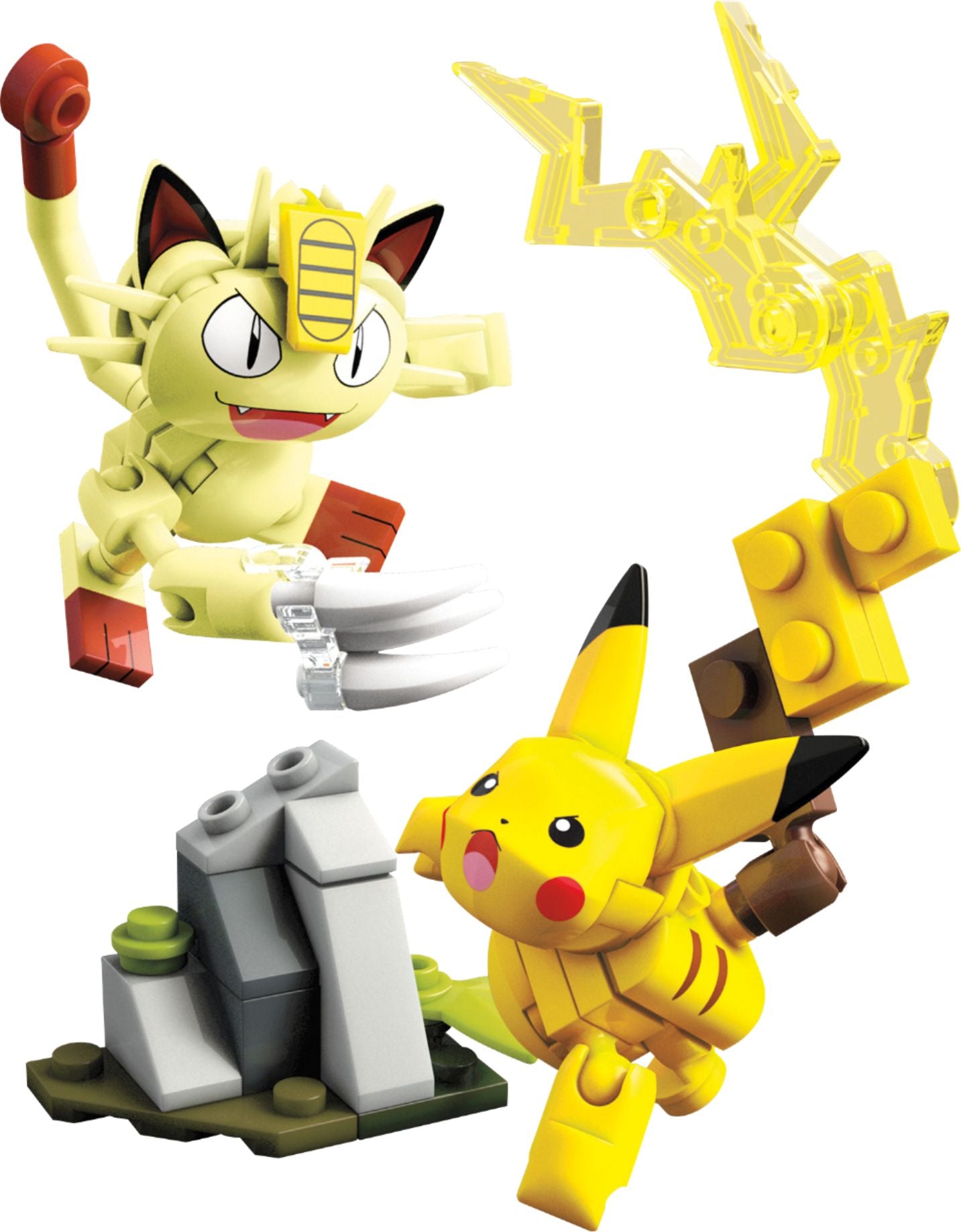 Pack de figurine articulée Pikachu, Magmar et Tortipouss - Figurine Jouet Pack de figurine articulée Pikachu, Magmar et Tortipouss - Figurine Jouet