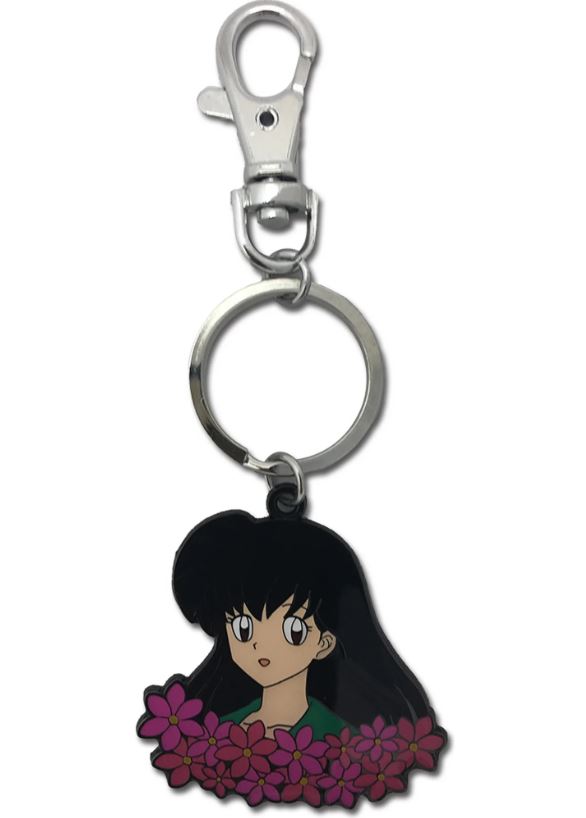 chez-rhox-geek-stop-keychain-inuyasha-kagome-higurashi-flowers.JPG