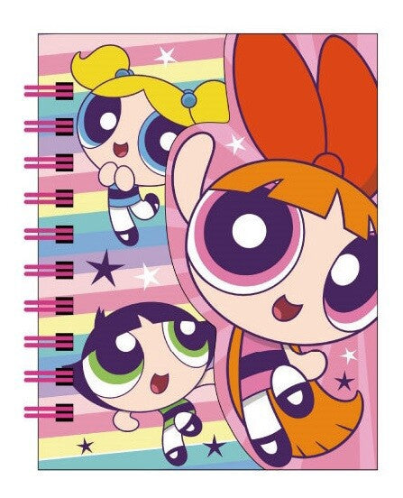 chez-rhox-geek-stop-mini-note-book-the-power-puff-girls-blossom-bubblegum-bubbles-with-ring-and-magnet.jpeg