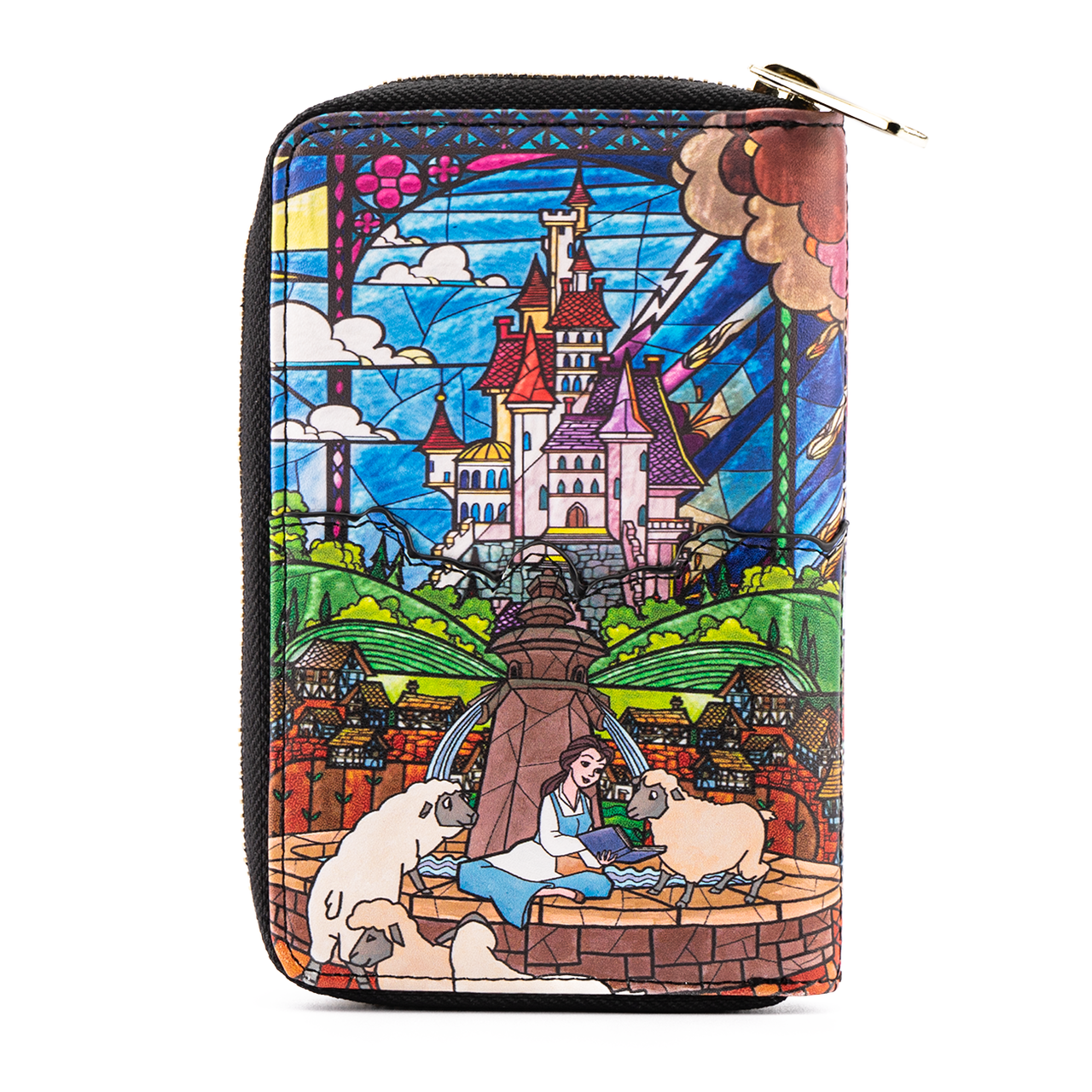 chez-rhox-geek-stop-wallet-disney-loungefly-beauty-and-the-beast-faux-leather-castle-and-stained-glass-3.png