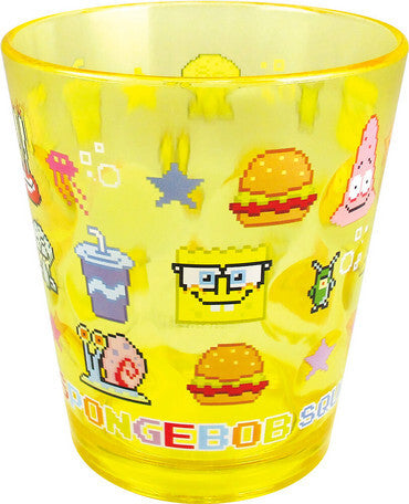 chez-rhox-geek-stop-glass-disney-spongebob-squarepants-pixelized-8-bit-yellow-clear-acrylic-tumbler-8-oz-2.jpeg