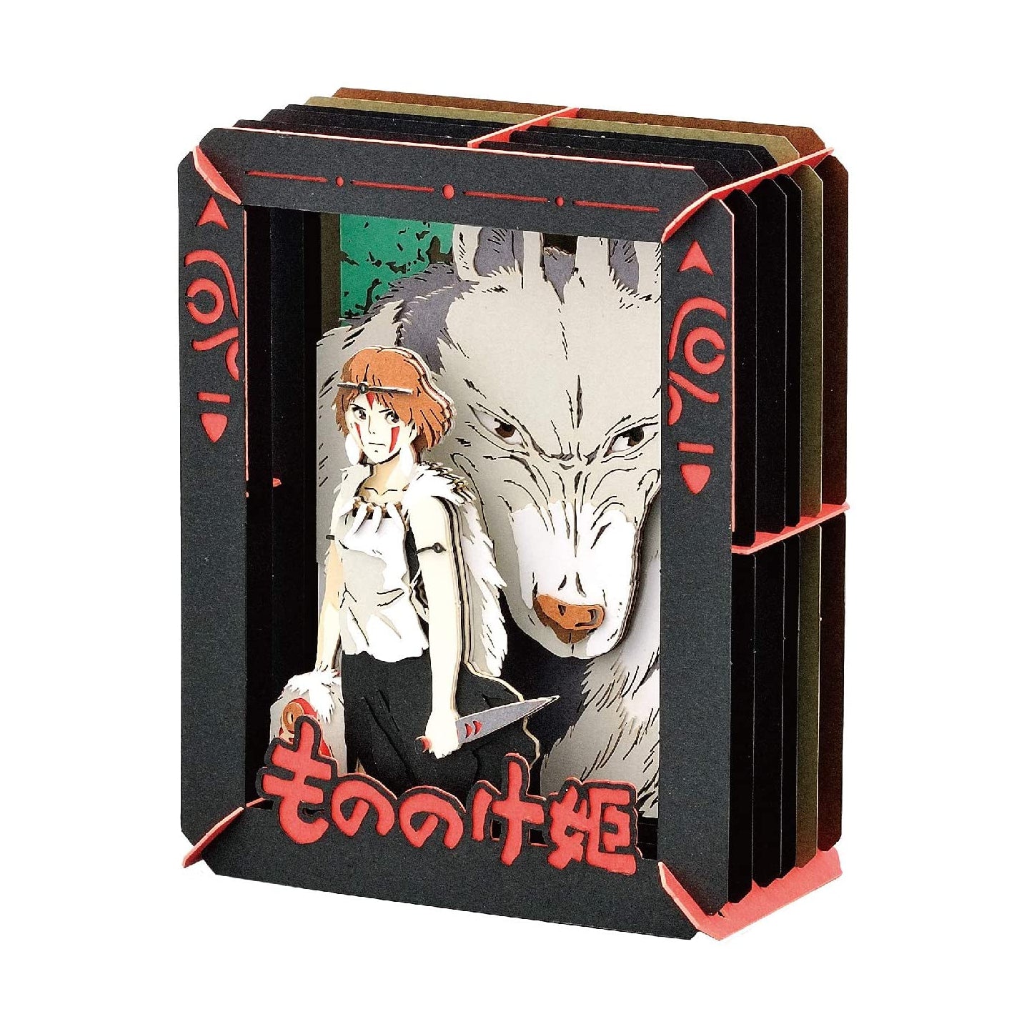 chez-rhox-geek-stop-paper-theater-studio-ghibli-princess-mononoke-with-moro-2.JPG