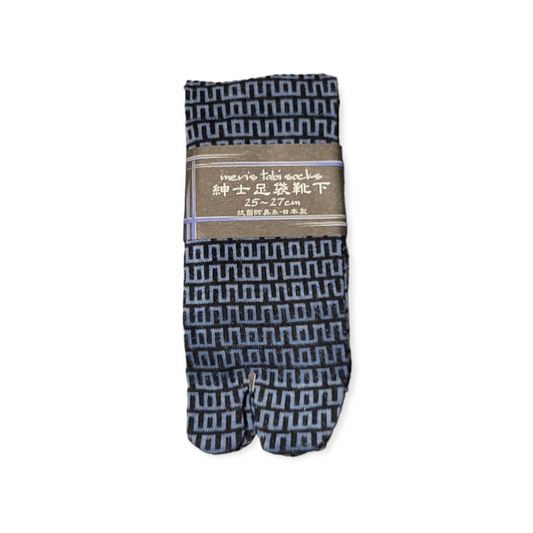 chez-rhox-geek-stop-socks-tabi-square-wave-stripped-black-blue-25-27cm.png