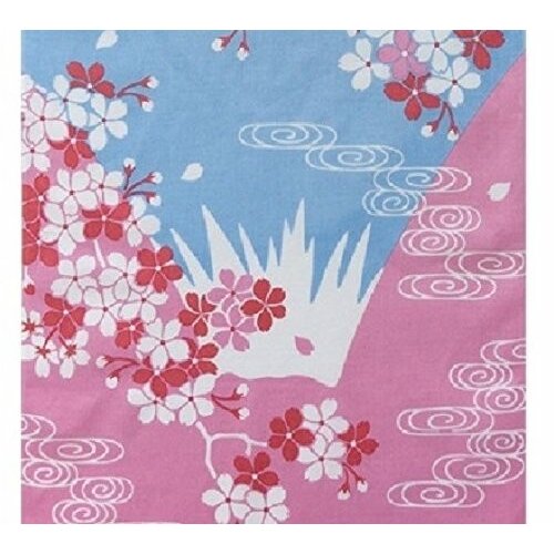 chez-rhox-le-geek-stop-japanese-traditional-hand-towel-tenugui-upside-down-mount-fuji-with-sakura-pink-and-blue-2.jpeg