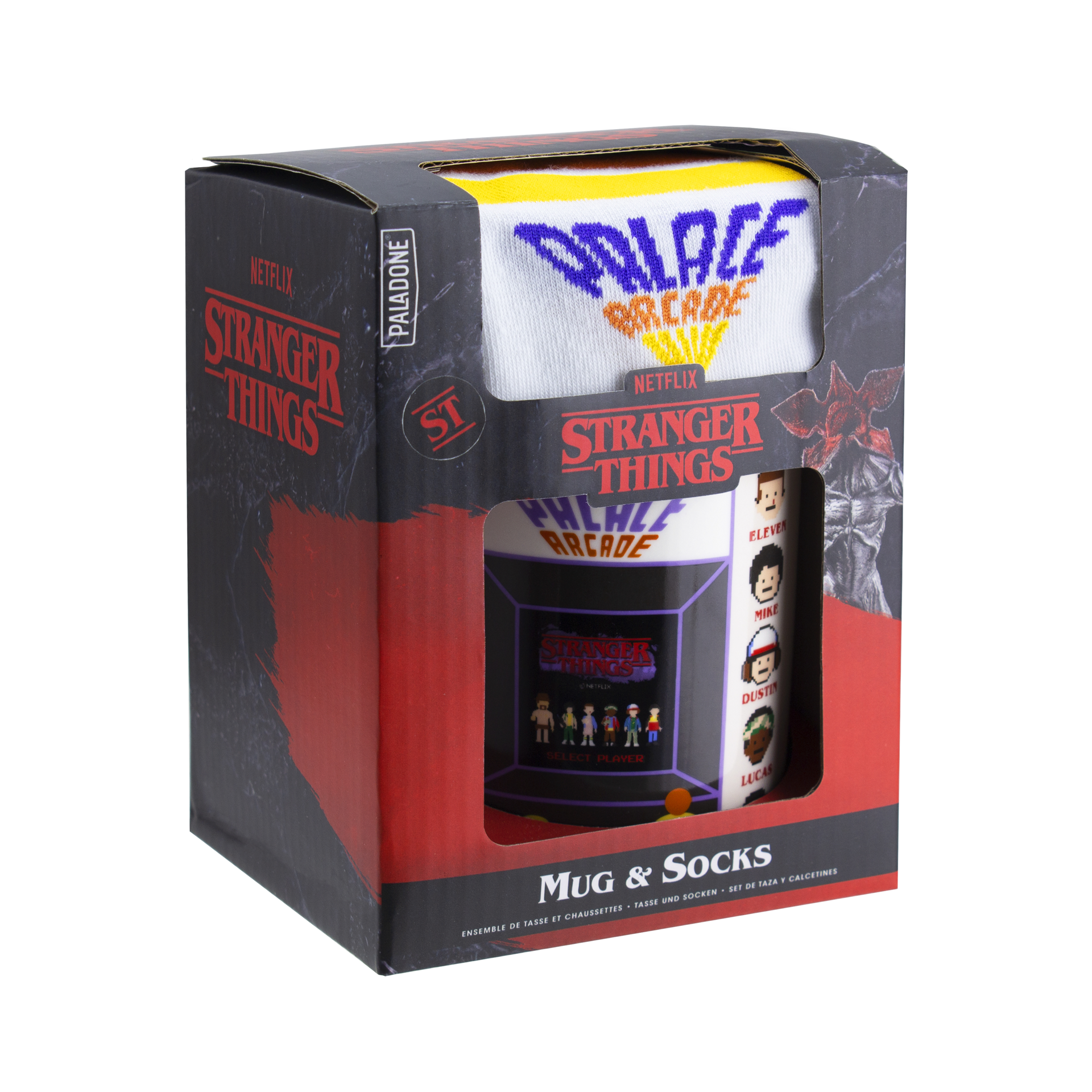 chez-rhox-geek-stop-mug-stranger-things-palace-arcade-hawkins-electronics-set-mug-and-socks-3.png
