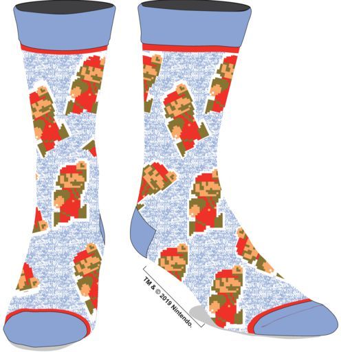 chez-rhox-geek-stop-socks-nintendo-super-mario-mario-8-bit-blue-crew-1-pair.jpg