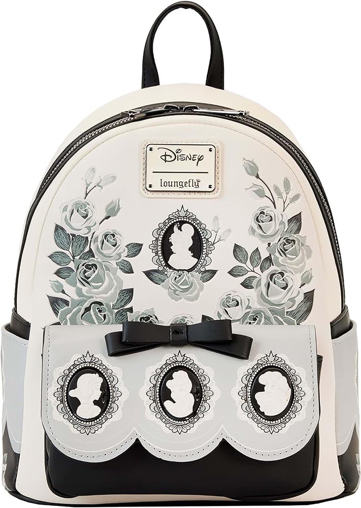 chez-rhox-geek-stop-backpack-disney-princess-cameo-portrait-white-and-black-faux-leather.jpg
