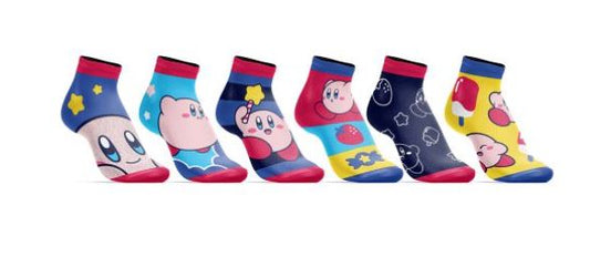 chez-rhox-geek-stop-socks-nintendo-kirby-kirby-in-many-form-colored-6-pair-ankle-kids-size.JPG