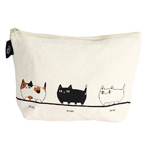 chez-rhox-geek-stop-pouch-sankyodai-brother-cat-mike-shiro-kuro-standing.jfif