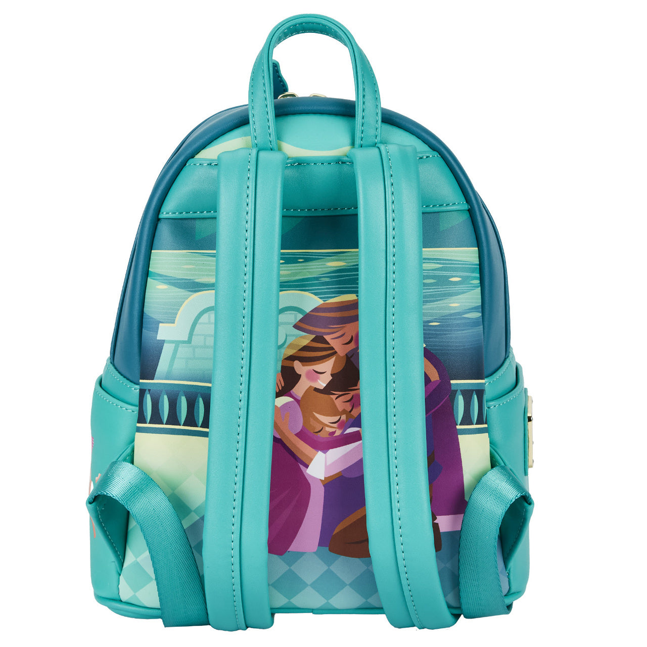 chez-rhox-geek-stop-mini-backpack-disney-tangled-glow-in-the-dark-castle-faux-leather-3.jpg