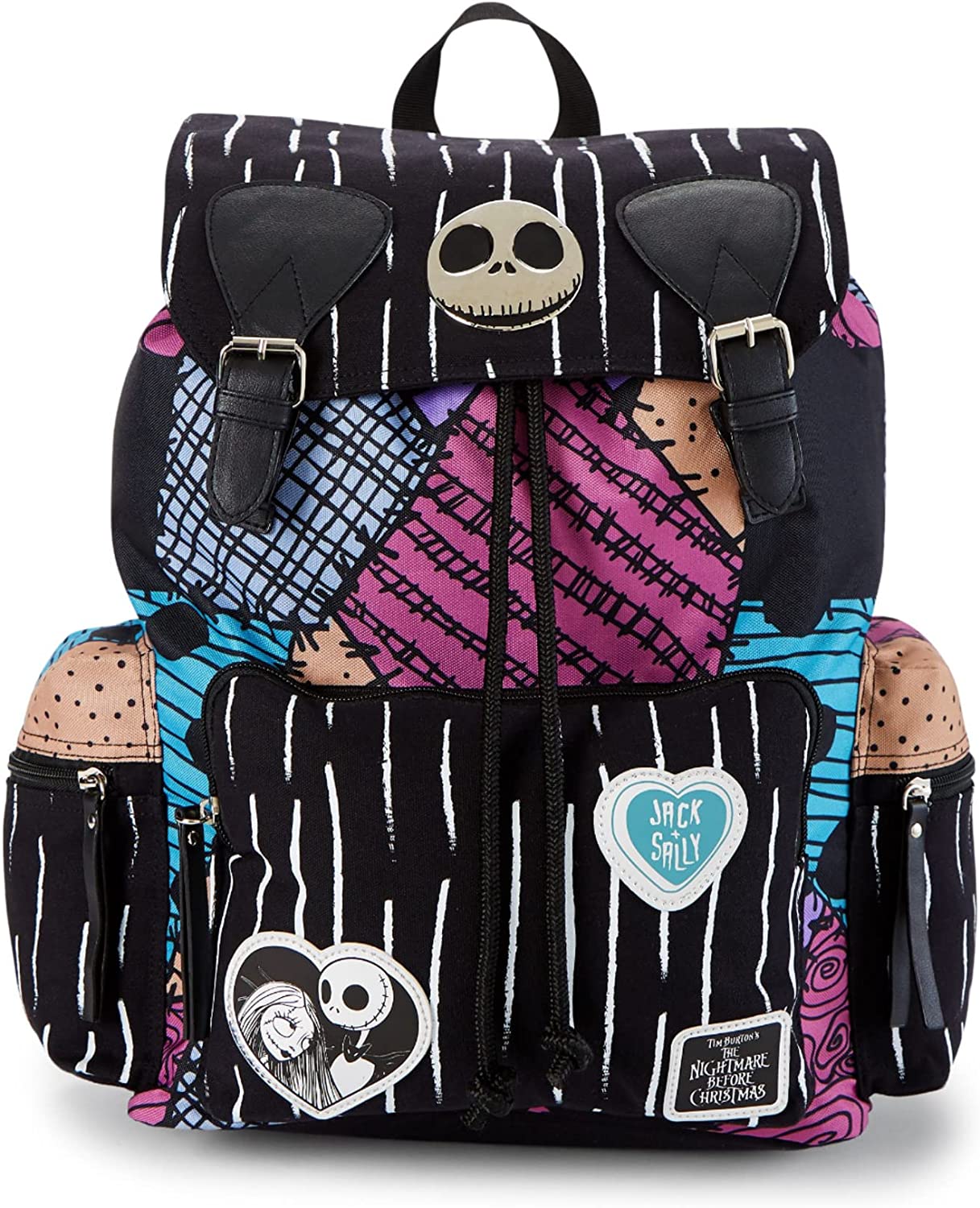 chez-rhox-geek-stop-backpack-disney-nightmare-before-christmas-pattern-rucksack-metal-badges-jack-and-sally-multicolor-1.jpg