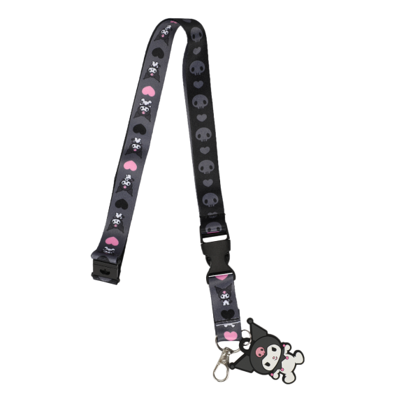 chez-rhox-geek-stop-lanyard-sanrio-kuromi-heart-and-skull-pink-and-black-with-rubber-charm.png