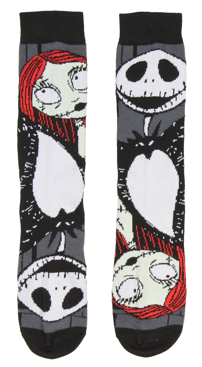 chez-rhox-geek-stop-socks-disney-nightmare-before-christmas-jack-skellington-sally-oggie-boogie-zero-2-pairs-crews-set-2.jpg