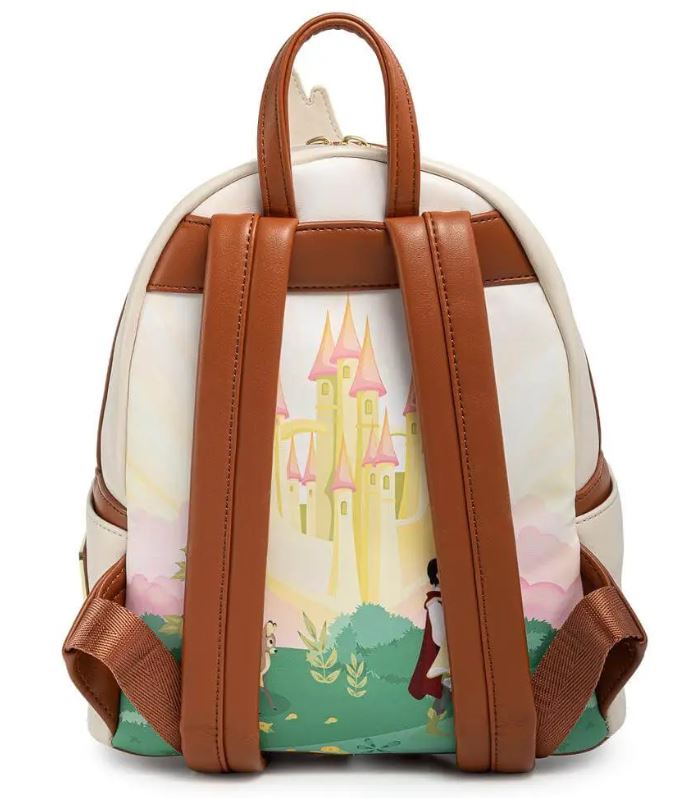 chez-rhox-geek-stop-mini-backpack-disney-princess-snow-white-castle-and-princess-snow-white-playing-with-animals-beige-fake-leather-7.JPG