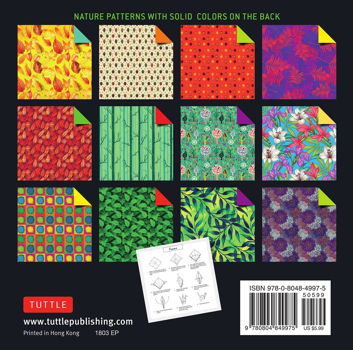 chez-rhox-geek-stop-origami-paper-tuttle-100-sheets-15cm-nature-pattern-2.jpg