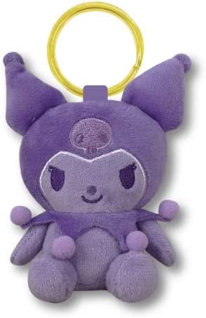 chez-rhox-geek-stop-plush-sanrio-kuromi-monochrome-purple-keychain-4-inch.JPG