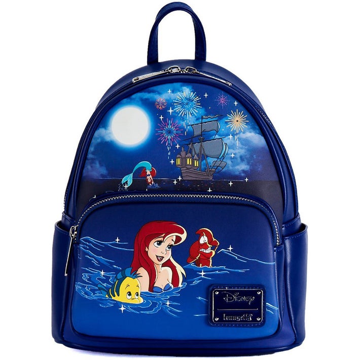 chez-rhox-geek-stop-backpack-disney-the-little-mermaid-ariel-flounder-sebastian-firework-faux-leather-blue.jpg