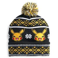 chez-rhox-geek-stop-tuque-winter-hat-bioworld-pokemon-pikachu-holiday-pattern-with-pompom.jpg