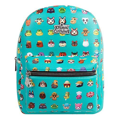 chez-rhox-geek-stop-mini-backpack-nintendo-animal-crossing-new-horizons-varied-character-blue-faux-leather.jpg