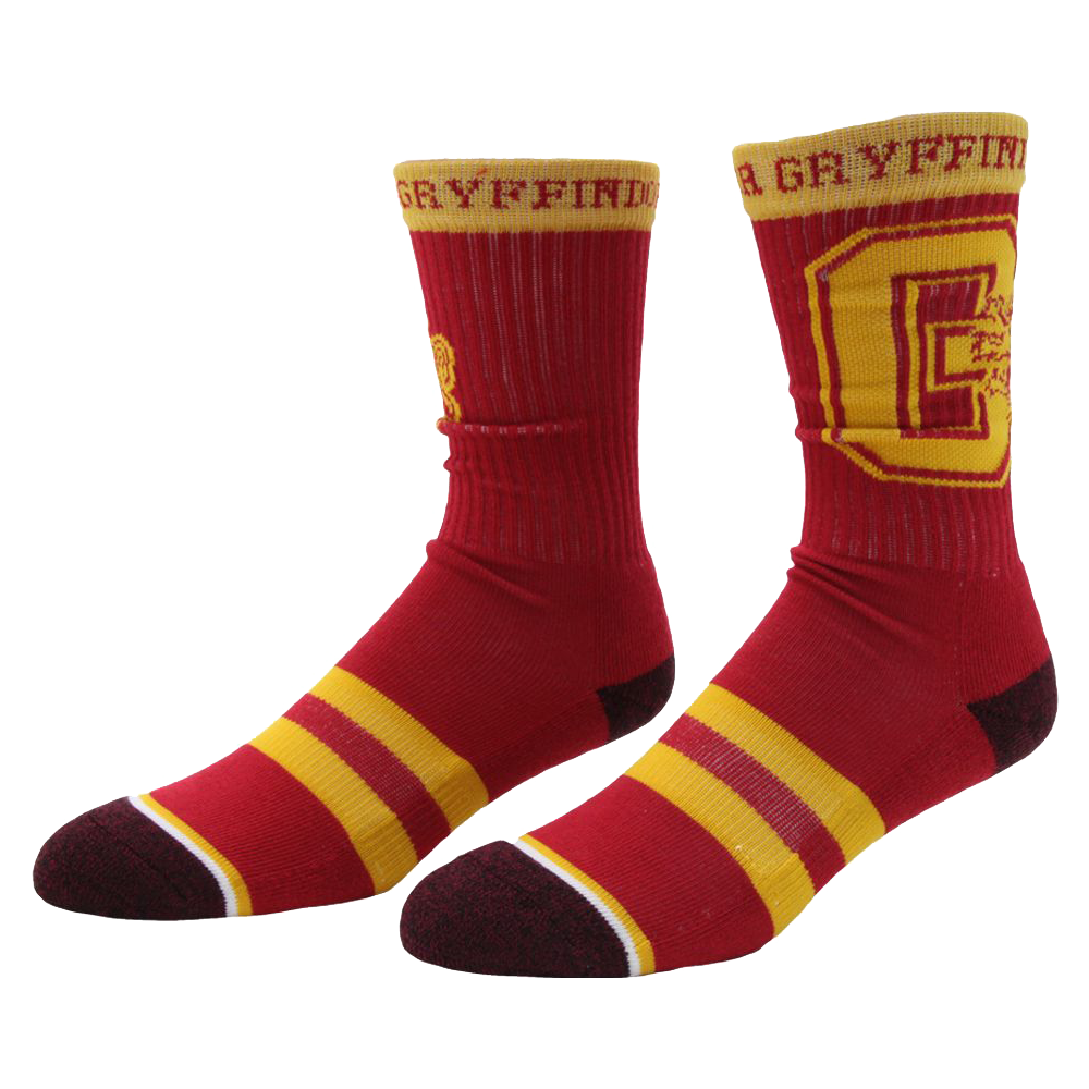 chez-rhox-geek-stop-socks-wizarding-world-harry-potter-gryffindor-letter-with-lion-1-pair-crew.png