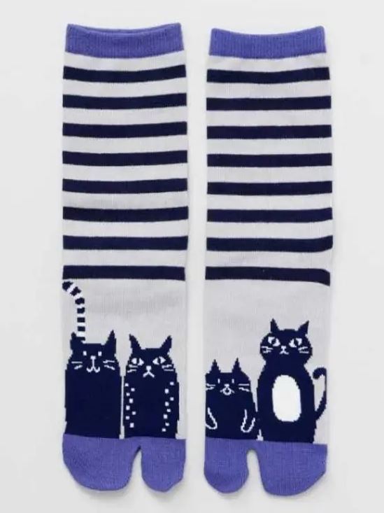 chez-rhox-geek-stop-socks-tabi-cat-crew-blue-23-25cm-3.JPG