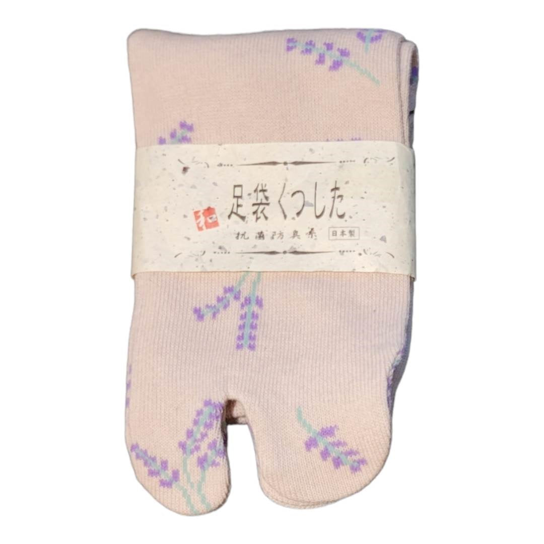 chez-rhox-geek-stop-socks-tabi-lavander-flowers-pattern-beige-23-25cm.jpg
