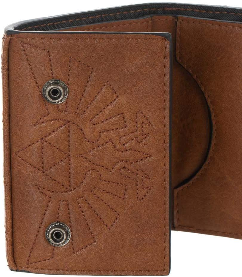 chez-rhox-geek-stop-wallet-nintendo-the-legend-of-zelda-black-and-brown-faux-leather-with-metal-hyrule-shield-trifold-3.jpg