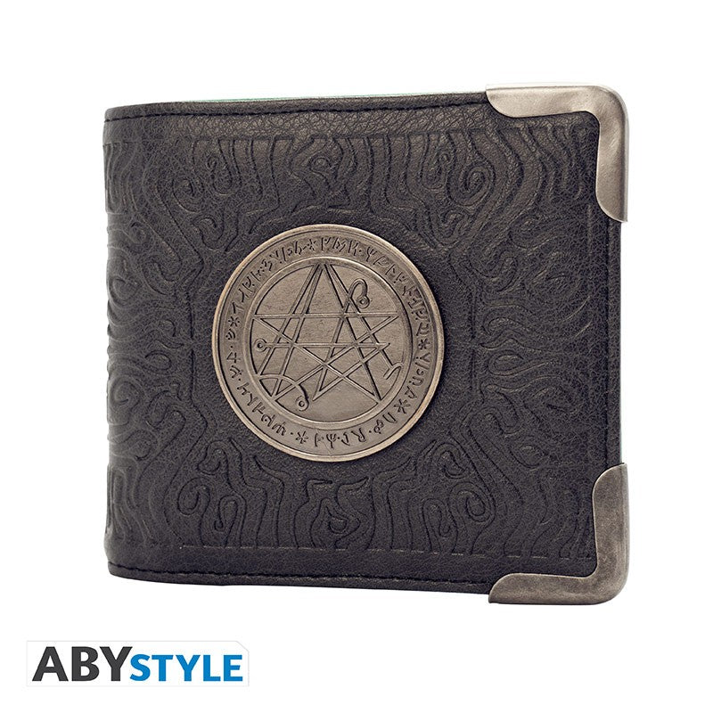 chez-rhox-geek-stop-note-wallet-Cthulhu-metal-logo-premium.jpg